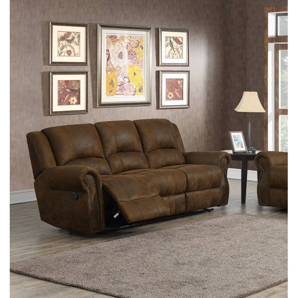 Darby Home Co Kathi Leather Recliner & Reviews Wayfair
